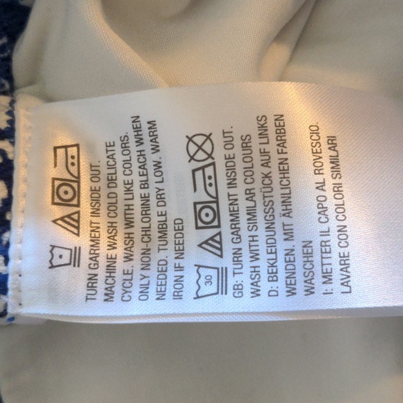 Isaac Mizrahi Live Always Isaac Size M Pull On Waist Bandana Paisley Skort - Picture 7 of 13